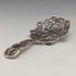 British Vintage Sterling Silver Filigree Tea Caddy Spoon